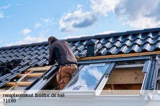 remplacement fenêtre de toit  51160