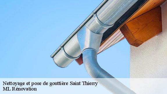 Nettoyage et pose de gouttière  saint-thierry-51220 ML Rénovation